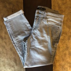 🔥2/$35 Iight grey skinny crop